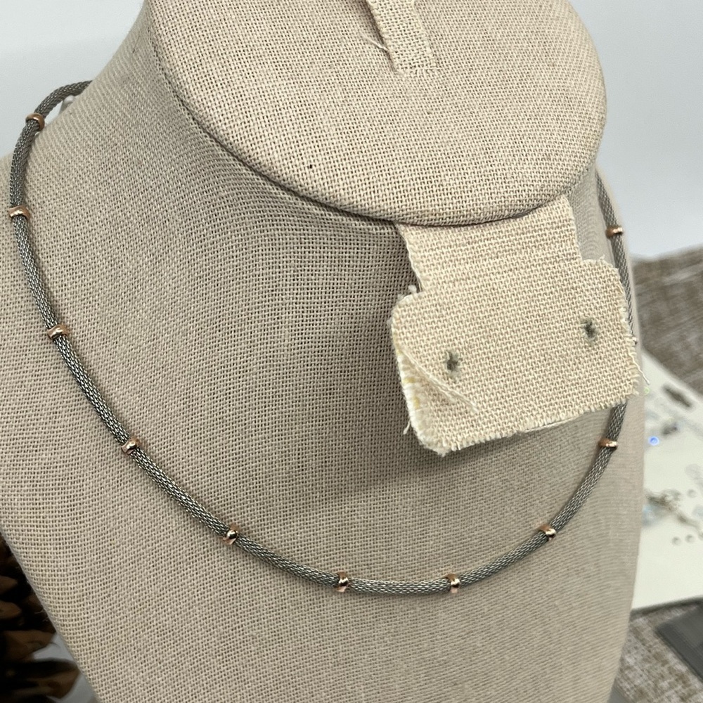 Vintage 925 Sterling Silver MILOR Italy Necklace – Estate Collection - Picture 3 of 14